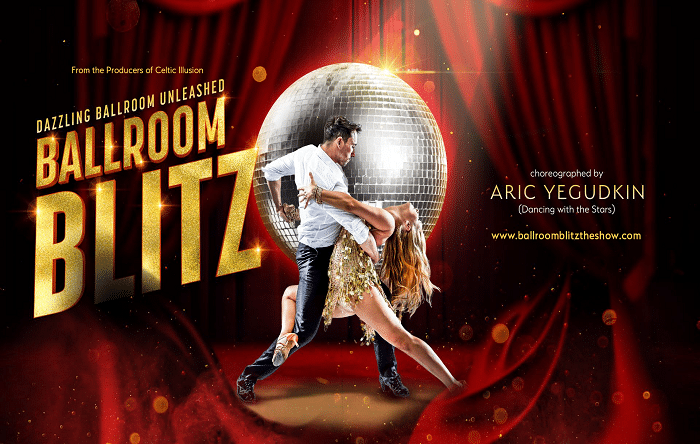 A poster for ballroom blizz.